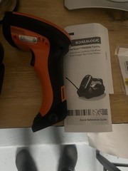 Datalogic PowerScan PM9500 Handheld Barcode Scanner – Black/Orange