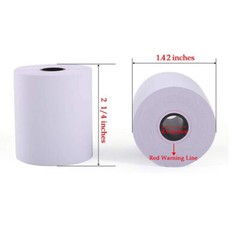 50 Rolls Case 2 1/4&Prime; x 85&prime; Thermal Cash Register Credit Card POS Receipt Paper