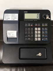 Casio SE-S700 Compact Electronic Cash Register TESTED & Working 3keys/Manual