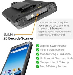 N77 Mobile Computer Android Barcode Scanner NFC Reader (lot of 2)
