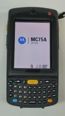 USED MOTOROLA MC75A0-PY0SWQQAUS WIRELESS LASER BARCODE SCANNER MC75A0R28
