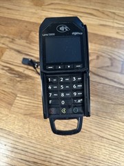 Ingenico Lane/3000 Credit Card Reader Terminal w/ Stand & Cable