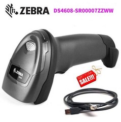 Zebra DS4608-SR00007ZZWW Handheld 1D 2D Barcode Scanner Reader With USB Cable