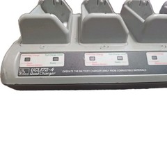 Zebra UCLI72-4 Quad Battery Charger AT16309-8 – Unit Only – No Power Adapter
