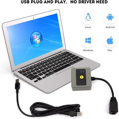Nadamoo Barcode Scanner Model EP2300 – Embedded 1D 2D QR Auto Scan – with USB