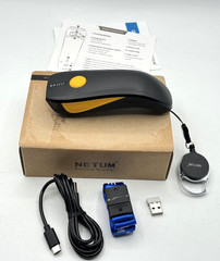 NETUM CS7501 QR Code Scanner Upgraded Bluetooth Barcode Scanner, Mini Portable