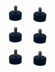 6 Pack of Verifone Adjustable Feet Card Terminal Machines Models MX915 & MX925