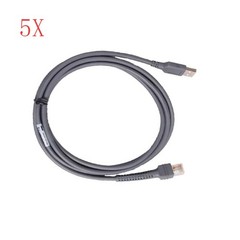 5pc 6FT USB Cable for Motorola Symbol LS2208 LS4208 DS6708 LS1203 CBA-U01-S07ZAR