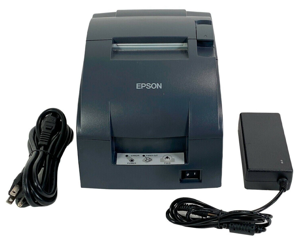 Epson TM-U220B Dot Matrix POS Receipt Printer Ethernet USB TESTED///1