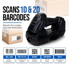Rugged Warehouse Barcode Scanner – Similar to Datalogic PowerScan PD9630-HP