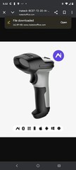 Inateck 2D Barcode Scanner Wireless Bluetooth QR Code Scanner W/ AI APP & SDK