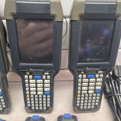 Intermec CK3X Lot Of 3 Units With 7 Batteries And Charging Dock