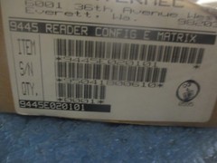 Intermec Model: 9445 Reader Config. E Matrix Case. Unused Old Stock