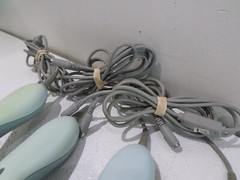 LOT OF 4 Unitech MS 180-1KG 1D PS/2 Corded Barcode Reader 3892B470