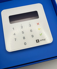 SumUp Plus Card Reader, Bluetooth – NFC RFID Credit Card Reader for Smartphone