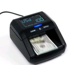 Máquina portatil detector billetes Falsificados USD/EUR/GBP/MXN pantalla LCD