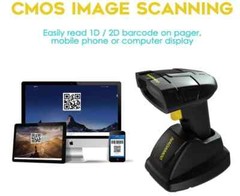 NADAMOO Wireless Barcode Scanner, Charging Cradle, Read 1D, 2D, QR Code Bur3105