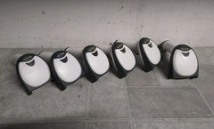 Lot of 6 UNTESTED Honeywell Handheld Barcode Scanner E153740 PARTS/REPAIR