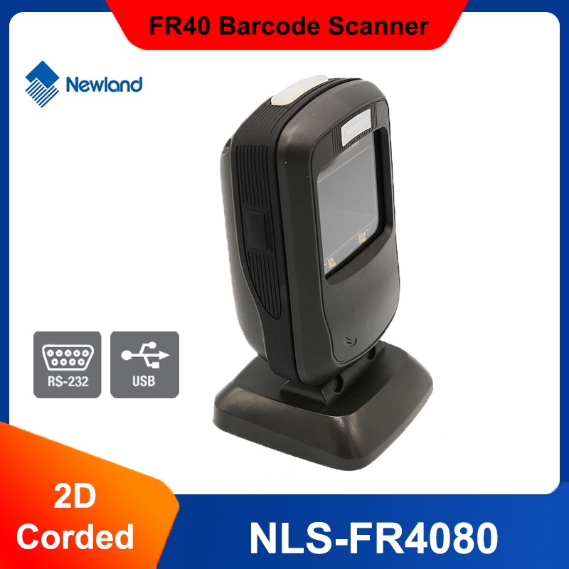Newland FR4080 1D/2D USB/RS232 Barcode Scanner Reader with Cable Replace DS9208