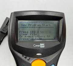 CipherLab 8320 Industrial Mobile Computer Scanner w/ Charger Adapter Cable