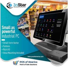Aldelo 3nStar POS Bundle i3 8GB 240GB SSD Touchmonitor + MiniPC Windows 10