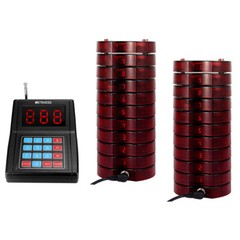 Retekess TD165 Wireless Pager Queuing System 1 Keypad 20 Buzzers Food Truck Cafe