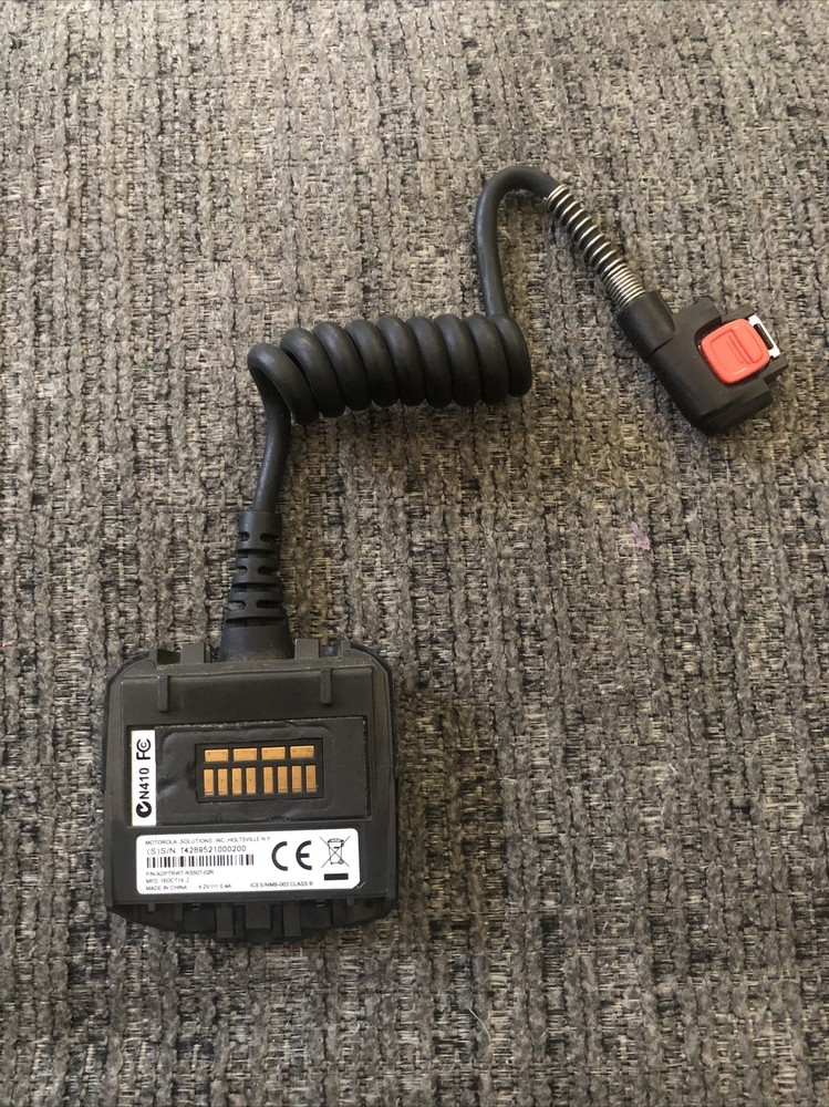 Zebra Corded Adapter ADPTRWT-RS507-04R for RS507, Great Condition