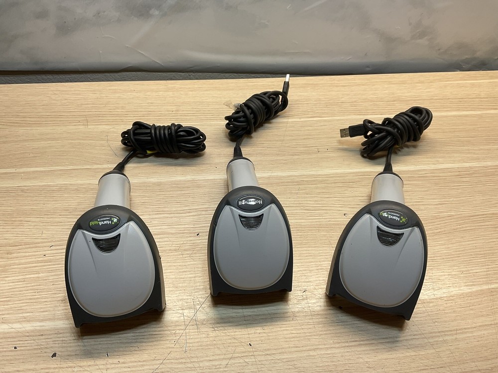 Hand Held Products 4600GSF051CE Barcode Scanner W/ USB Cable /lot Of 3/JUA986