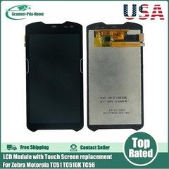 LCD Module with Touch Screen replacement for Zebra TC51 TC510K TC56 US