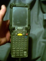 MOTOROLA SYMBOL TECHNOLGIES HAND SCANNER MC 9090 UNIT ONLY SET OF 4 UNITS PARTS