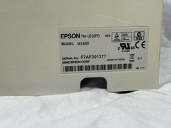Epson TM-U220PD POS Dot Matrix Receipt Printer Grey Parallel – Partially Tested￼