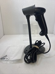 Honeywell Hyperion 1300G Handheld USB 1D Barcode Scanner 1300G-2-06211 w Stand