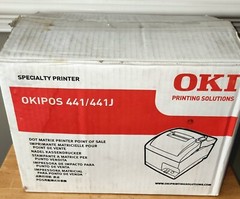 Oki Okipos 441J (Mod. SP700R) Dot Matrix Journal Receipt Printer W/ Serial Port
