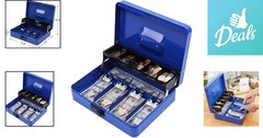 All-Purpose Metal Cash Box with Combination Lock – Perfect for Events & Sales