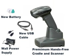 Symbol DS6878 Wireless 2D 1D QR Barcode Scanner & Touchless Cradle 10-Pack!🔥⭐