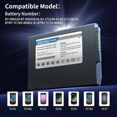 OEM New Battery For Zebra Symbol Walmart TC70 TC75 TC77 BarCode Scanner
