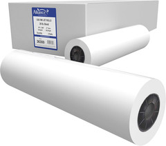 Alliance Wide Format Paper CAD Bond Rolls (20Lb | 2 Rolls, 36 in X 300 Ft | 2&Prime; C