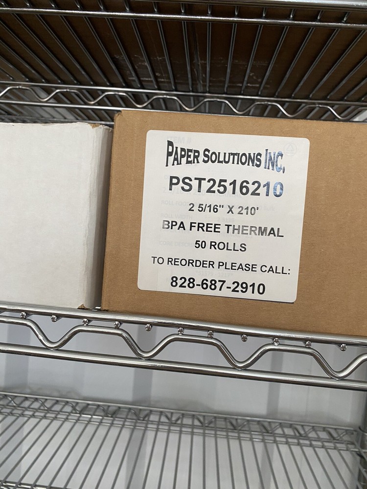 2 5/16 “ x 380’ Thermal Paper Rolls