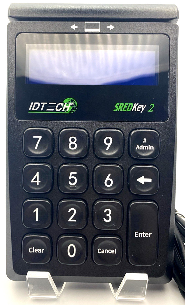 ID TECH SREDKey 2 Encrypted USB Keypad Reader – Tested & Firmware Updated