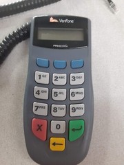 Lipman Nurit 2085 Credit Card Machine Reader + Verifone Pin Pad 1000SE Reader