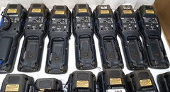 Lot of 7 Honeywell CK75LAN Handheld Scanner Computer CK75AA6MN00A6400 As Picture