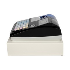 48 Keys Electronic Cash Register, LED Retail POS System W/ Printer, Cash Drawer