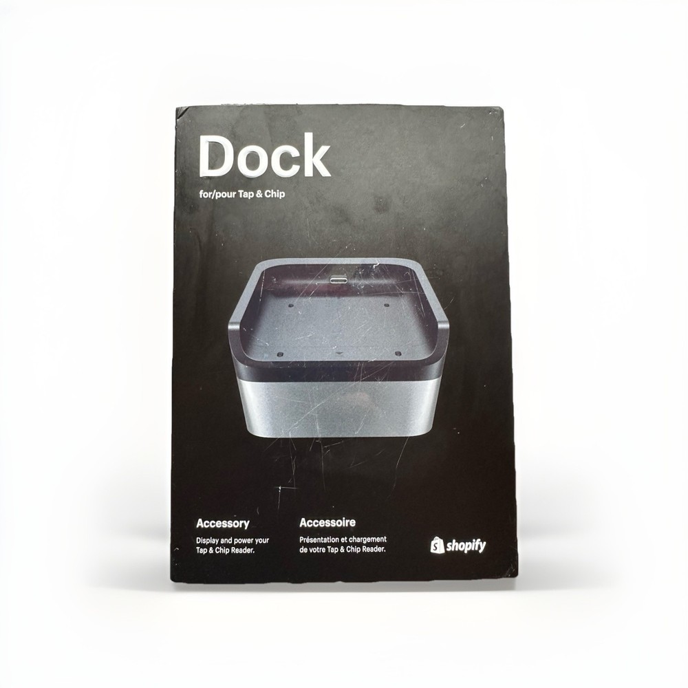 Shopify Tap and Chip Card Reader with USB Cable and Dock