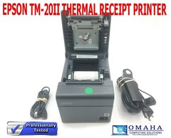 EPSON TM-20II M267E ETHERNET USB POS THERMAL RECEIPT PRINTER TESTED WORKING​