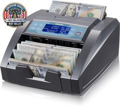 BC009 Money Counter Machine with Value Count, MT/UV/MG/IR/DD/DBL/HLF/CHN Counter