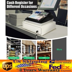Electronic Cash Register POS System 48 Keyfor Supermarket Retail Restaurant New