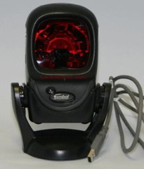 Symbol LS9208 Black Handfree Barcode Scanner LS 9208 USB Cable w/ Stand