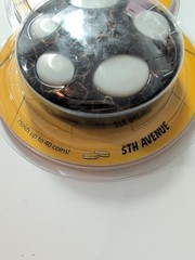 Coinboy Pocket Coin Dispenser Black Brown Marbled Color New! Holds 40 Coins
