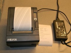 Epson TM-T88III Receipt Printer, M129C (W Micros IDN Interface (UB-IDN)