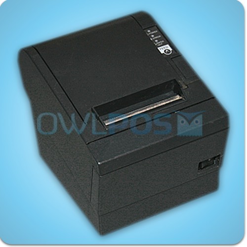 Epson TM-T88III M129C POS Thermal Receipt Printer Parallel Dark Gray w/ Pwr Sply